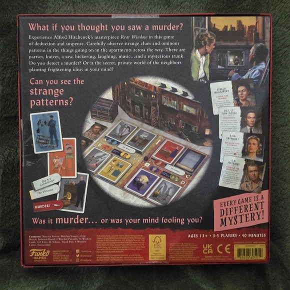 Funko Rear Window Game - Multicolor - Picture 2 of 2